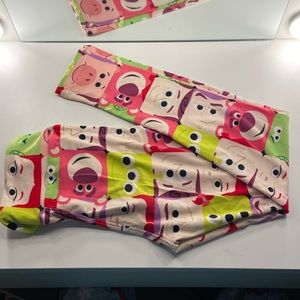 LulaRoe Toy Story Character Heads Leggings
